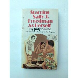 Starring Sally J. Freedman as Herself - Judy Blume 1978 PB, First Laurel Leaf